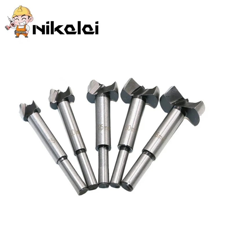 Набор сверл Forstner комплект из 15 35 мм с круглым хвостовиком|hinge boring|drill bit setauger drill set |