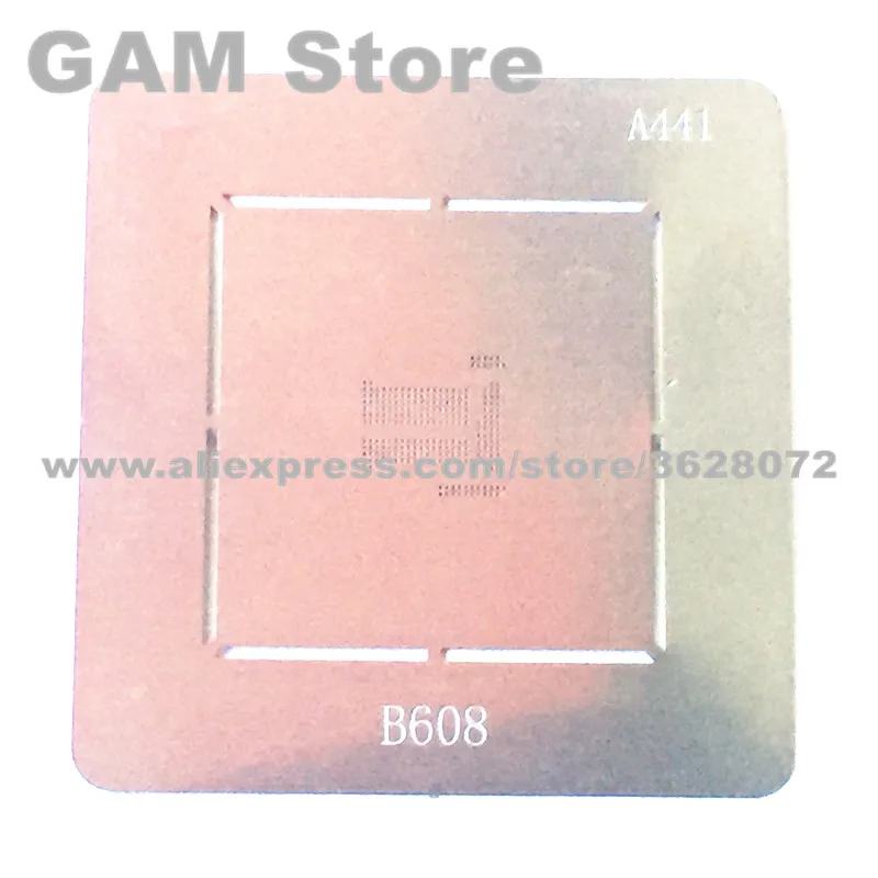 

221 BGA Stencil B315 B608 B414 JWA60 For Redmi NOTE For Meilan Noblue eMMC Reballing Pin Direct Heating Template A441 5pcs/lot
