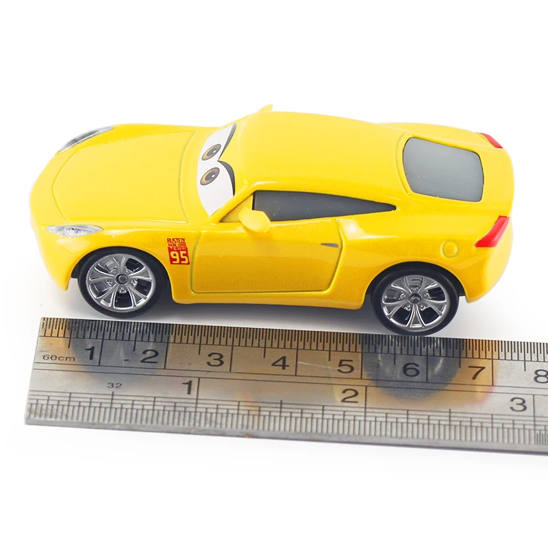 Disney Pixar Cars 3 Lightning McQueen Jackson Storm Cruz Ramirez 95 литая модель автомобиля детский подарок на