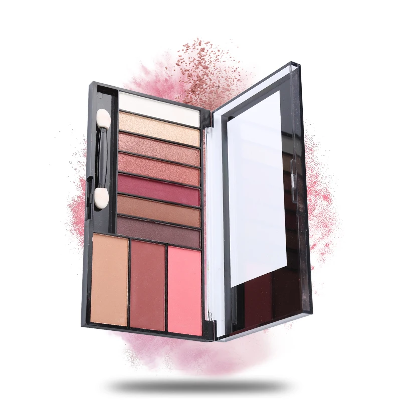 BESTGORILLA Makeup Palette 10 Color Matte Shimmer Eyeshadow Bronzer Blusher Contouring Natural Warm Smoky Eye Shadow Set |