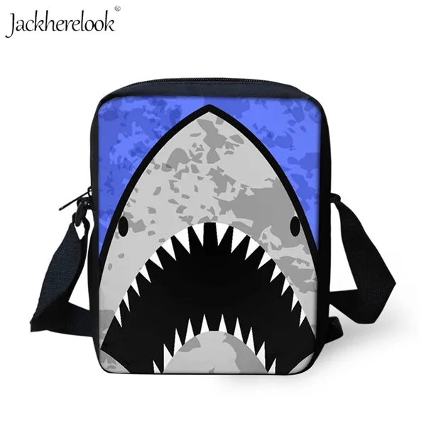 Jackhereook/ детские школьные сумки, 3D рюкзак с принтом морской животные, большая белая акула для мальчиков и девочек, дорожная сумка на плечо - Цвет: HX686E