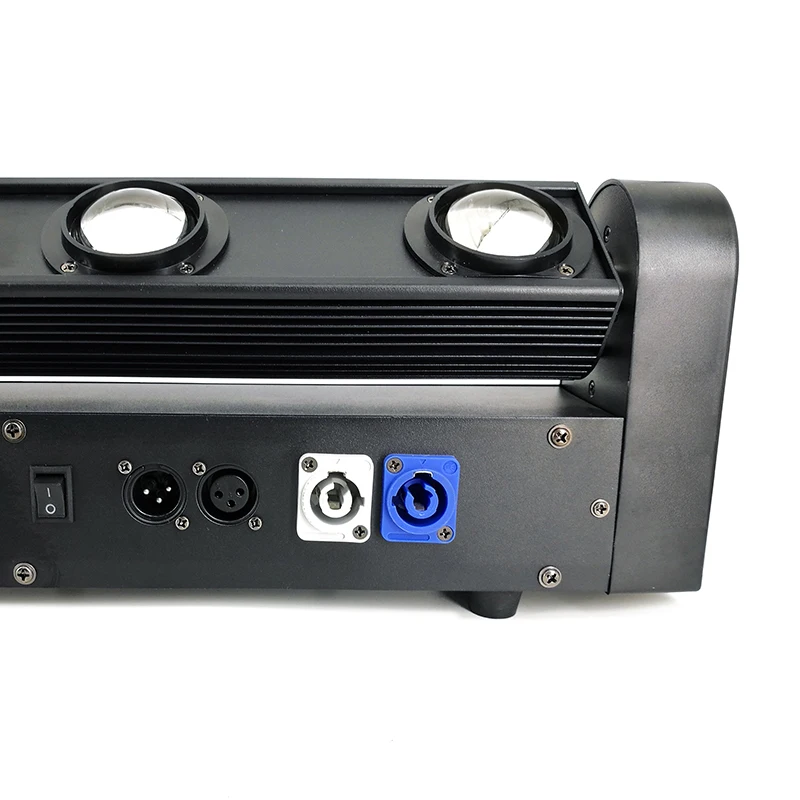 Чехол с 2/шт светодиодный бар 4x12 Вт+ 4x12 Вт Подвижная головка Контроллер освещения DMX мобильный производственный чехол для храмов