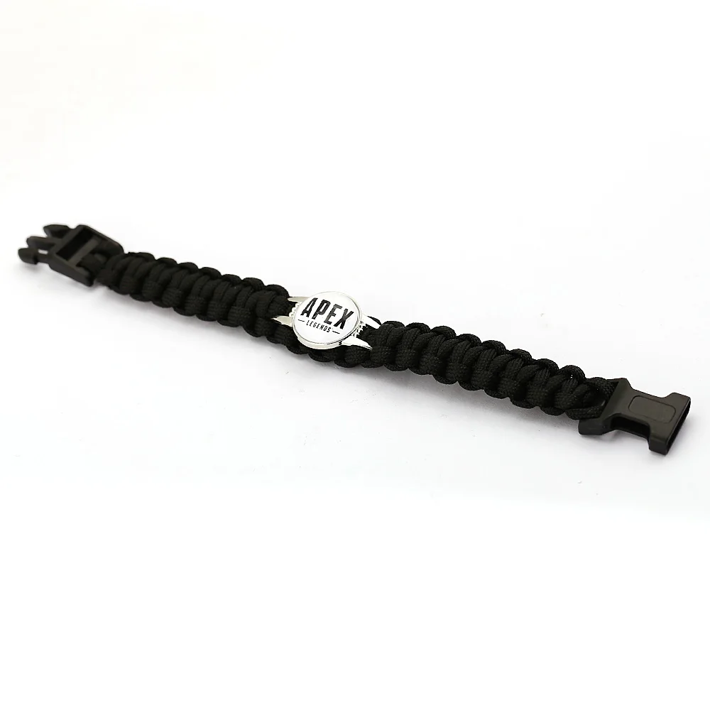Game Apex Legends Bracelet For Men Rope Chain Bangles Black Punk Charm Homme Boys Jewelry bileklik pulsera hombre New | Украшения и