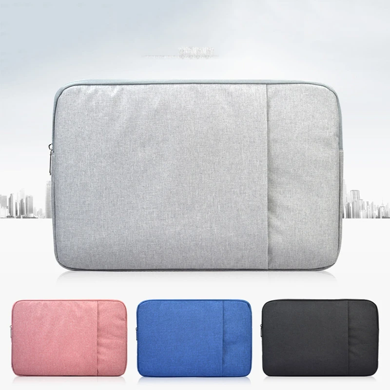 Высокое Качество Мягкий рукав сумки для ноутбука портативный кейс на молнии
