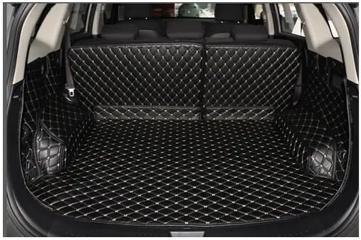 

Good quality! Special trunk mats for KIA Carens 5 seats 2017-2013 waterproof boot carpets cargo liner mats,Free shipping