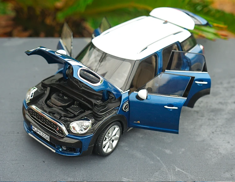 Высокое моделирование 1:18 земляк мини cooper S цинковый сплав модель, расширенная коллекция и подарок модель автомобиля украшения