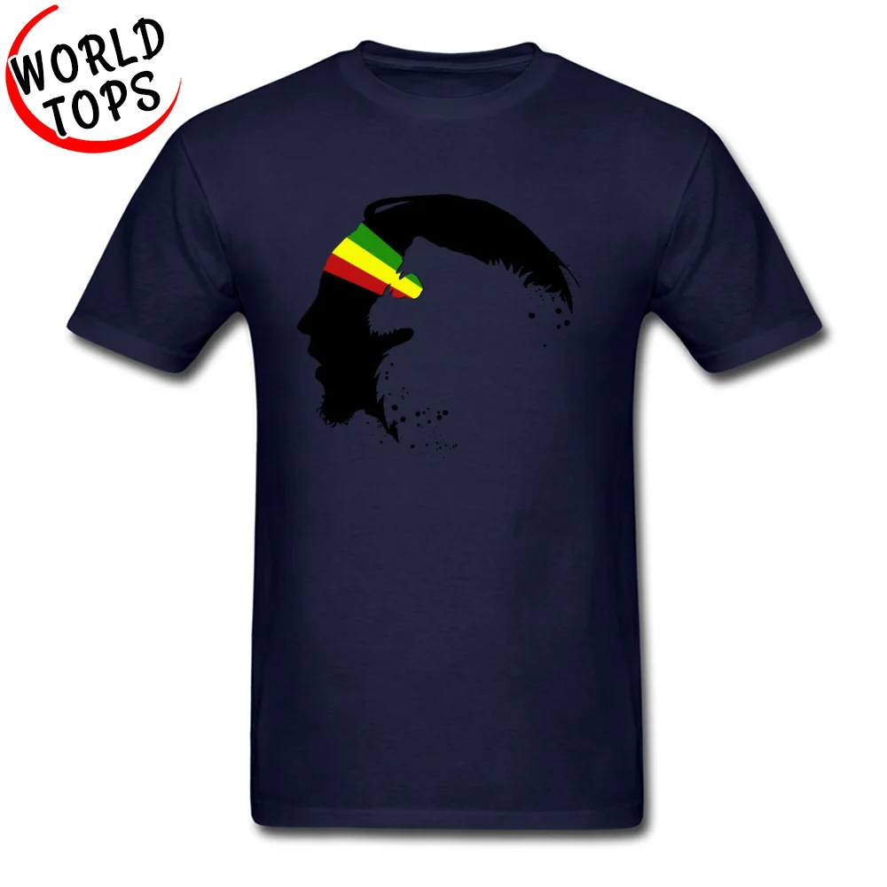 Новая мужская футболка с черным профилем Rasta Lion In Zion Graphic Распродажа футболок Gay