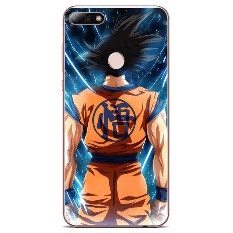 Чехол для телефона Dragon Ball z goku DragonBall мягкий прозрачный чехол из ТПУ Huawei P8 P9 P10 P20L