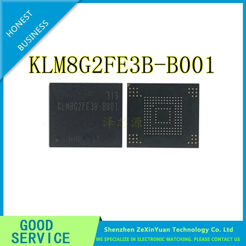 

1PCS 2PCS 5PCS New and original 8G memory KLM8G2FE3B-B001 KLM8G2FE3B BGA