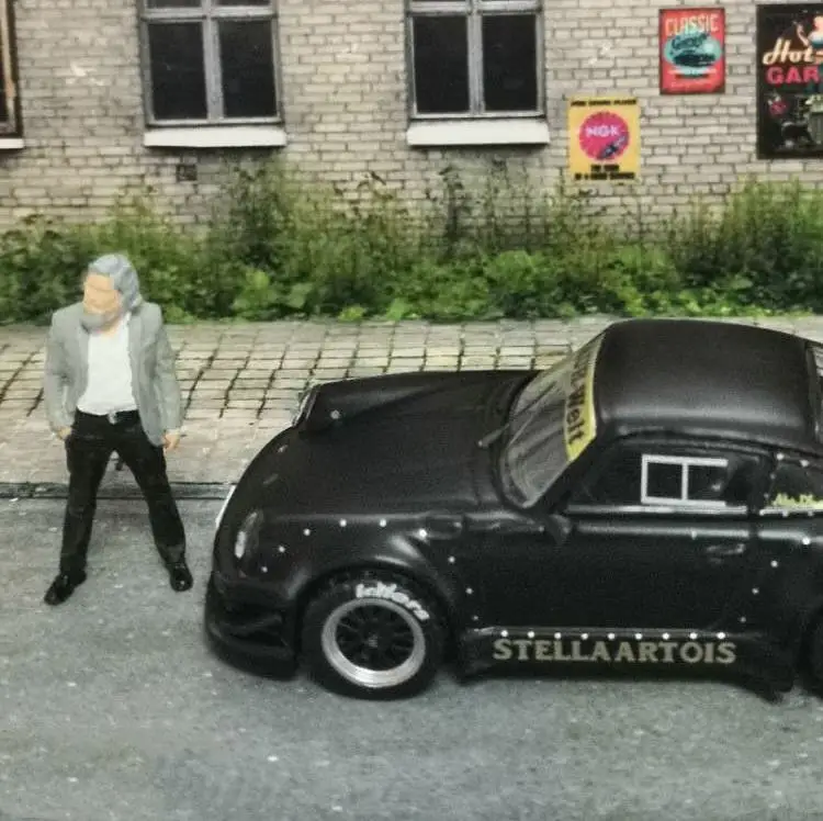 RM dolls 1: 64 уличная сцена, элита, эксперт, босс, паркинг, набор для детской игрушки со спичечной коробкой