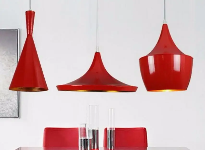 Черные/белые/золотые подвесные светильники ABC (высокие, толстые и широкие) с подвесной лампой Tom Musical Instrument Ming.