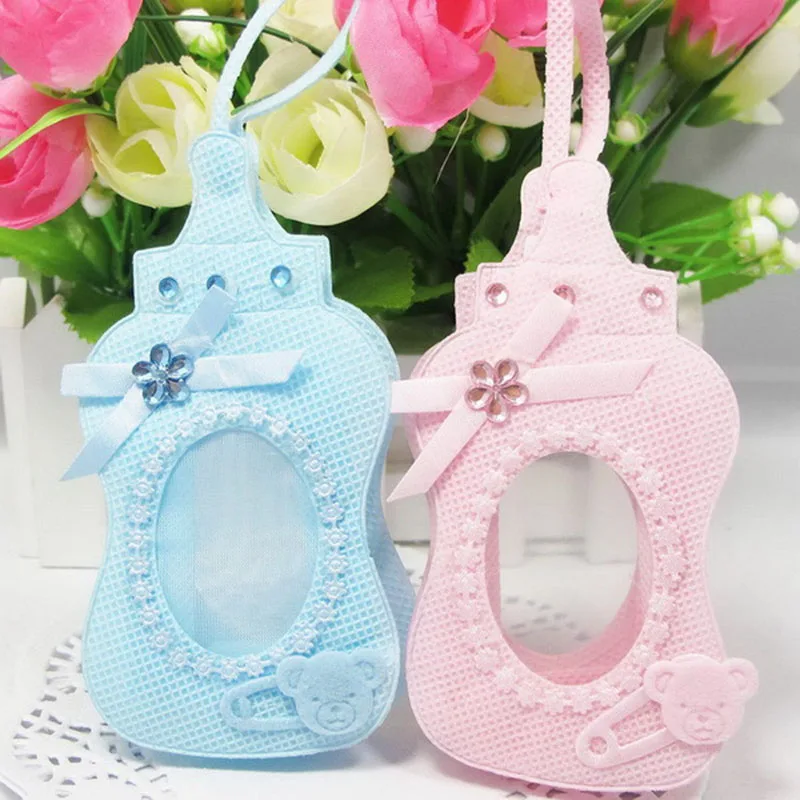 12 шт. детские бутылки конфеты мешок Baby Shower сувениры подарки сумка христианское