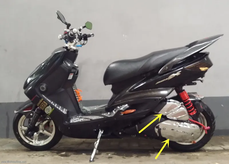 Для YAMAHA CYGNUS X 2006 2011 мотоциклетный скутер хромированный воздушный фильтр крышка
