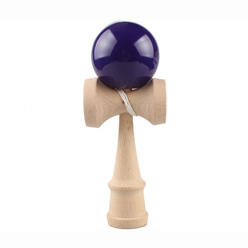 Бук сплошной цвет деревянный жонглирование умелые Kendama шары профессиональный спорт на открытом воздухе игрушки для детей взрослых