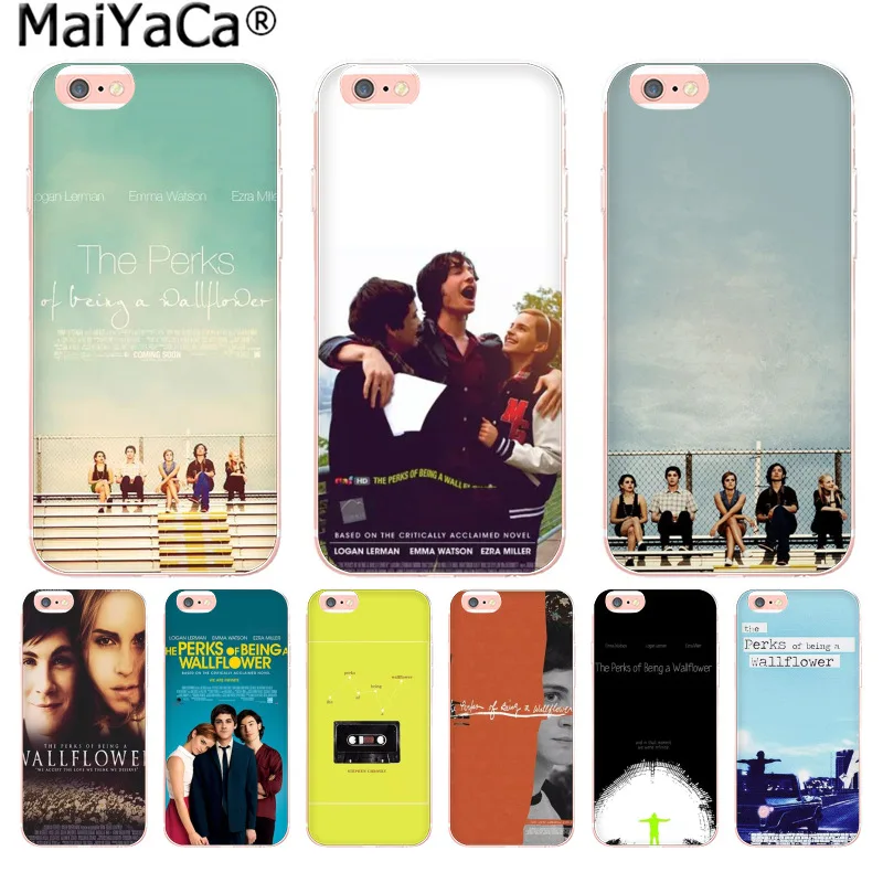 

MaiYaCa The Perks of Being a Wallflower tv Amazing new arrival phone case for iphone 13 11 pro 8 7 66S Plus X 5S SE XS XR XS MAX
