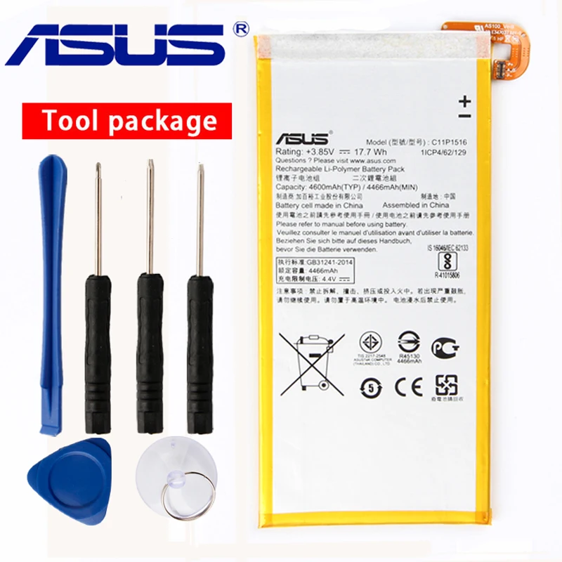 Оригинальный аккумулятор ASUS C11P1516 для Zenfone 3 Ultra ZU680KL A001 6 8 &quotTablet 0B200 02060000 4600