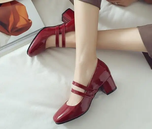 Zapatos Mujer Модные женские вечерние туфли Женские лодочки на высоком каблуке Туфли с