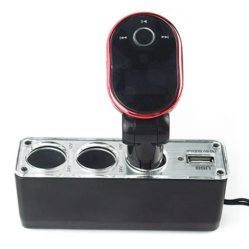 EE support DC 12V Car Cigarette Lighter Socket Splitter USB Charger Power Adapter 3Way Car-styling XY01 |