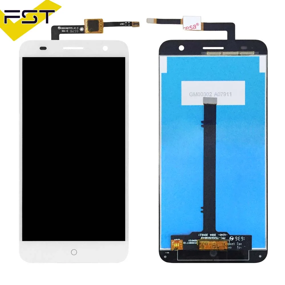 ЖК-дисплей для ZTE Blade V7 plus кодирующий преобразователь сенсорного экрана в сборе