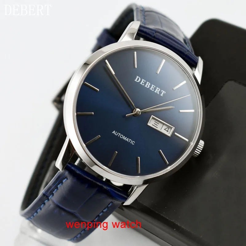 Мужские наручные часы с сапфировым стеклом 40 мм|Мужские механические часы| |