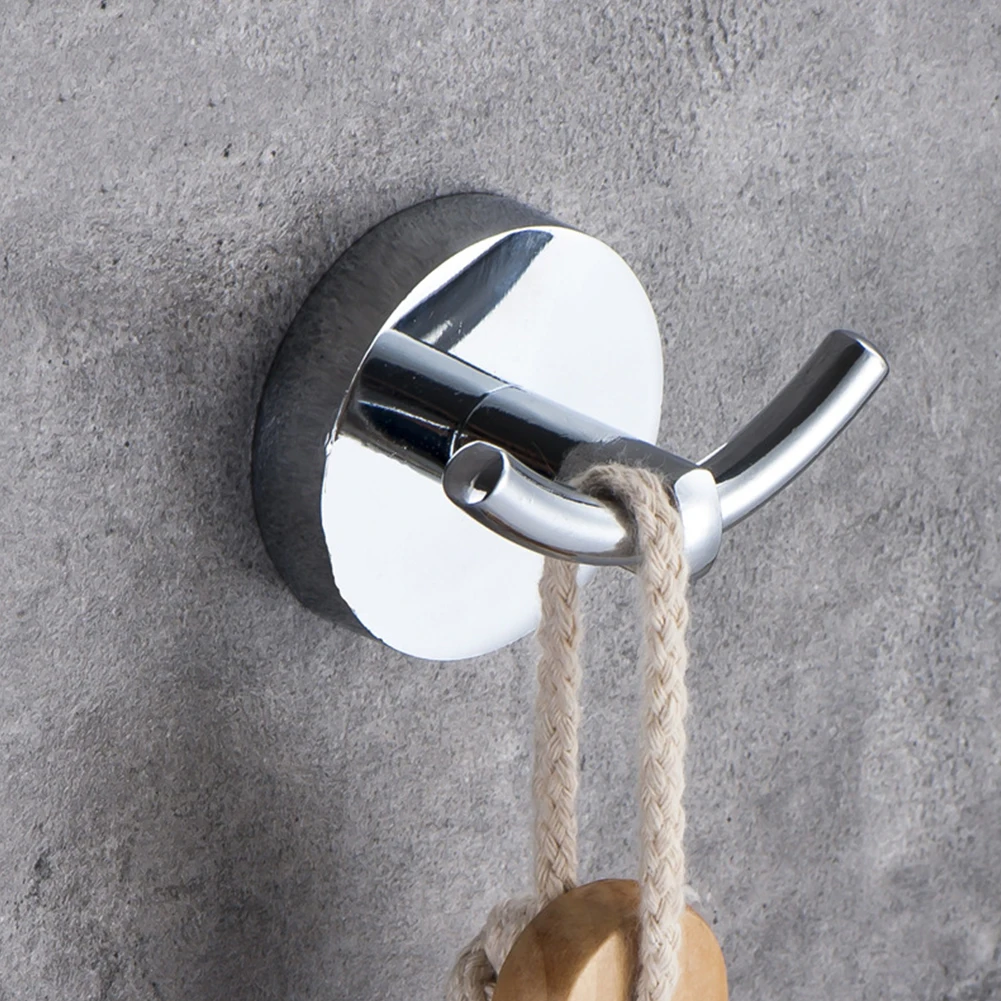 Hat Zinc Alloy Accessories Double Sided Home Modern Clothes Hotel Bathroom Small Wall Mounted Tools Toilet Robe Hook | Обустройство