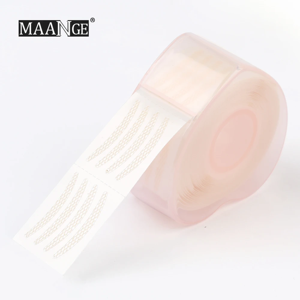 S MAANGE, 600 шт., S/L, паста для макияжа век, прозрачная, для больших глаз, невидимая, двойная складка, тени для век, декоративная наклейка, клейкая лента, инструмент для красоты - Цвет: S