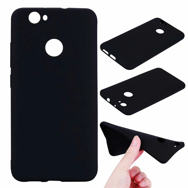 Black Для huawei Nova чехол huawei CAN-L11 чехол силиконовый чехол для телефона для huawei Nova CAN-L01 CAN-L11 CAN L11 чехол 5,0 дюйма - Цвет: Black
