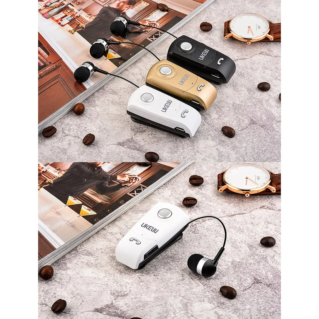 Bluetooth гарнитура портативная Выдвижная bluetooth деловая HD звук качественные наушники