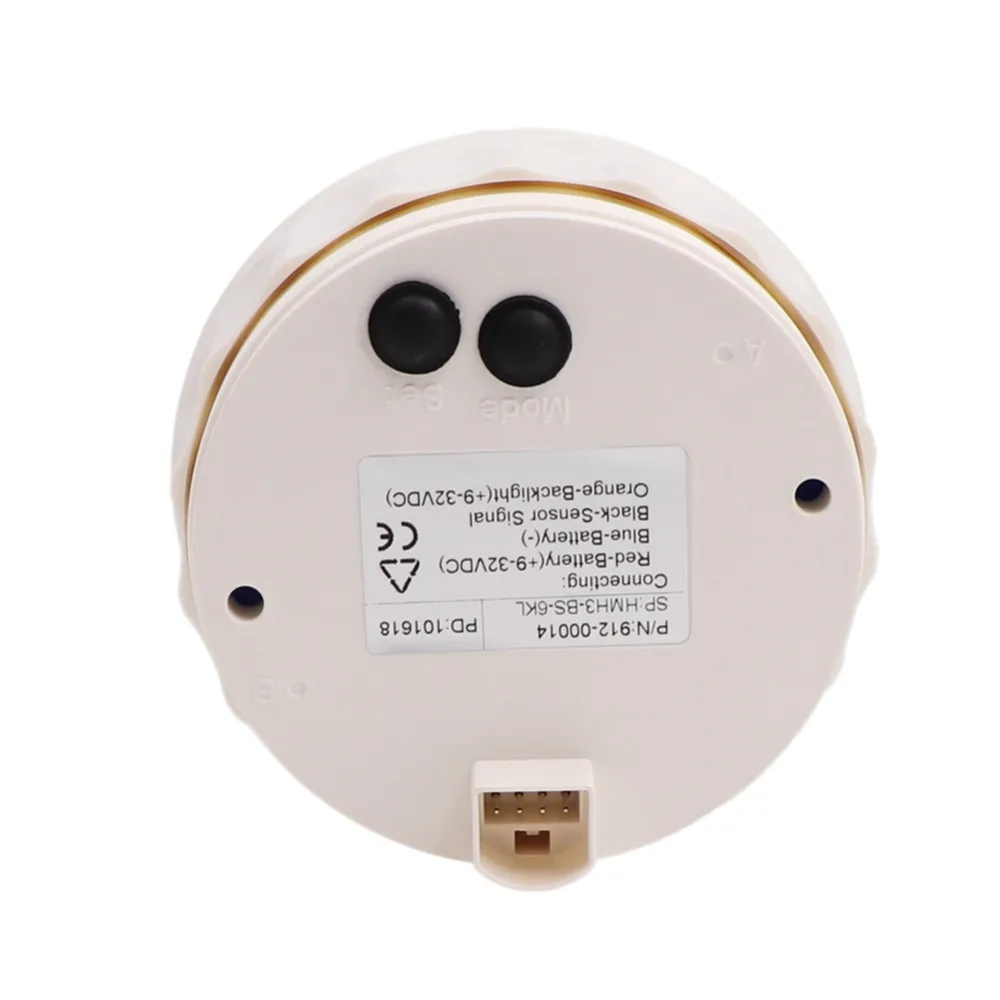 Тахометр для лодок тахометр с подсветкой 7 цветов 6000 об/мин светодиодный цифровой