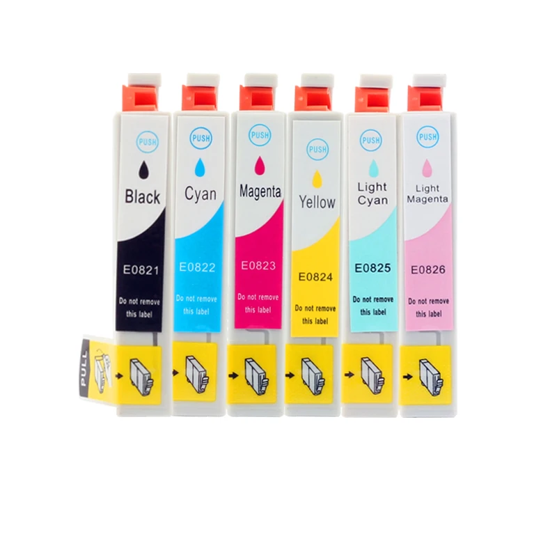Картридж для принтера Epson R270 R390 TX650 T50 T59 RX590 TX610 TX720 TX700 TX800 RX610|ink cartridge|cartridge for