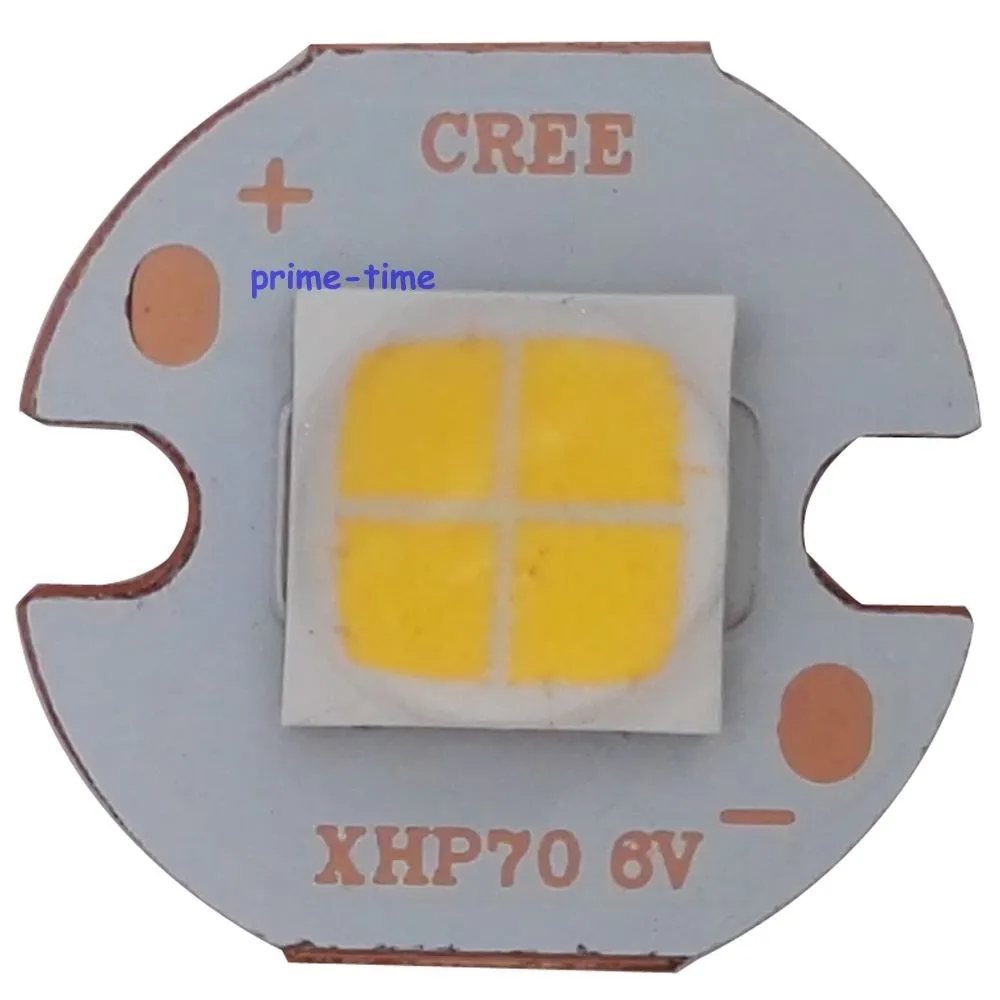 CREE XHP70 XHP 70 холодный белый нейтральный белый теплый белый высокой мощности Светодиодный излучатель 30 Вт 6 в или 12 В Doide на 16 мм 20 мм Медь PCB