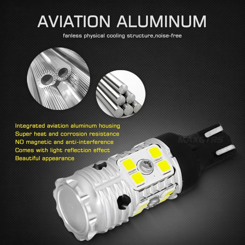 2x W16W T15 светодиодный светильник 3030 SMD Canbus OBC без ошибок светодиодный резервный светильник 921 912 W16W светодиодный Автомобильный задний ксеноновый белый DC12V