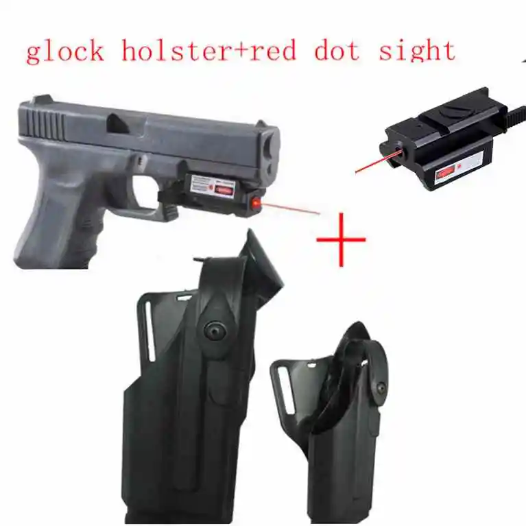 FS бренд CQC Военная кобура LH RH страйкбол ремень кобура Glock 17 G18 G23 CM030 цвет загара