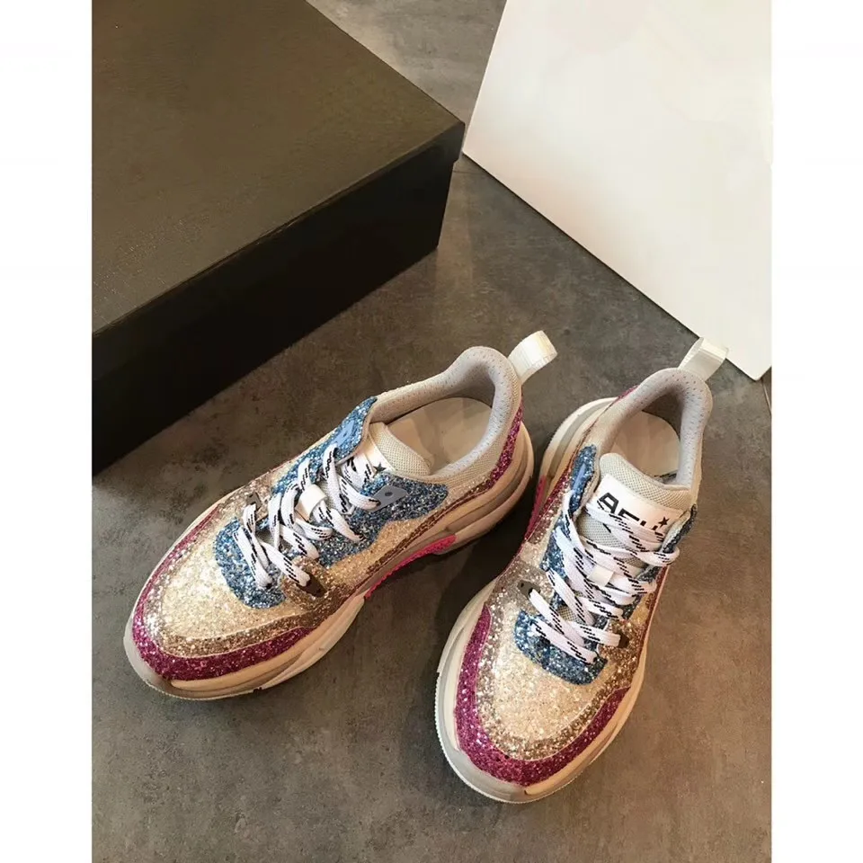 Bling блестками Цвет соответствующие Лоскутная Блеск взлетно-посадочной полосы