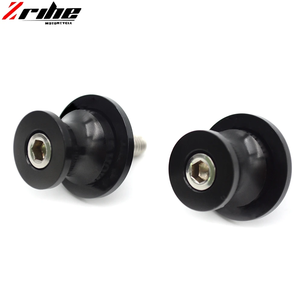 Слайдеры для KAWASAKI Z750 Z1000 ZZR600 Ninja 250R ZX6R ZX7R ZX9R ZX10R ZX12R ZX14R Verde Moto Forcellone с логотипом|for