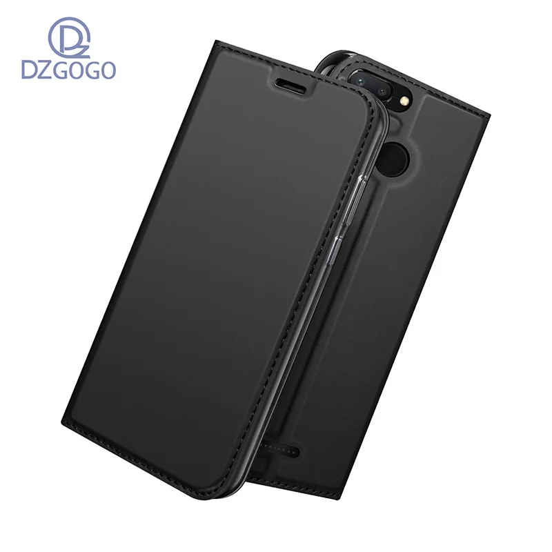 Чехол DZgogo для Xiaomi Redmi 6 роскошные чехлы из искусственной кожи Магнитный Флип слот