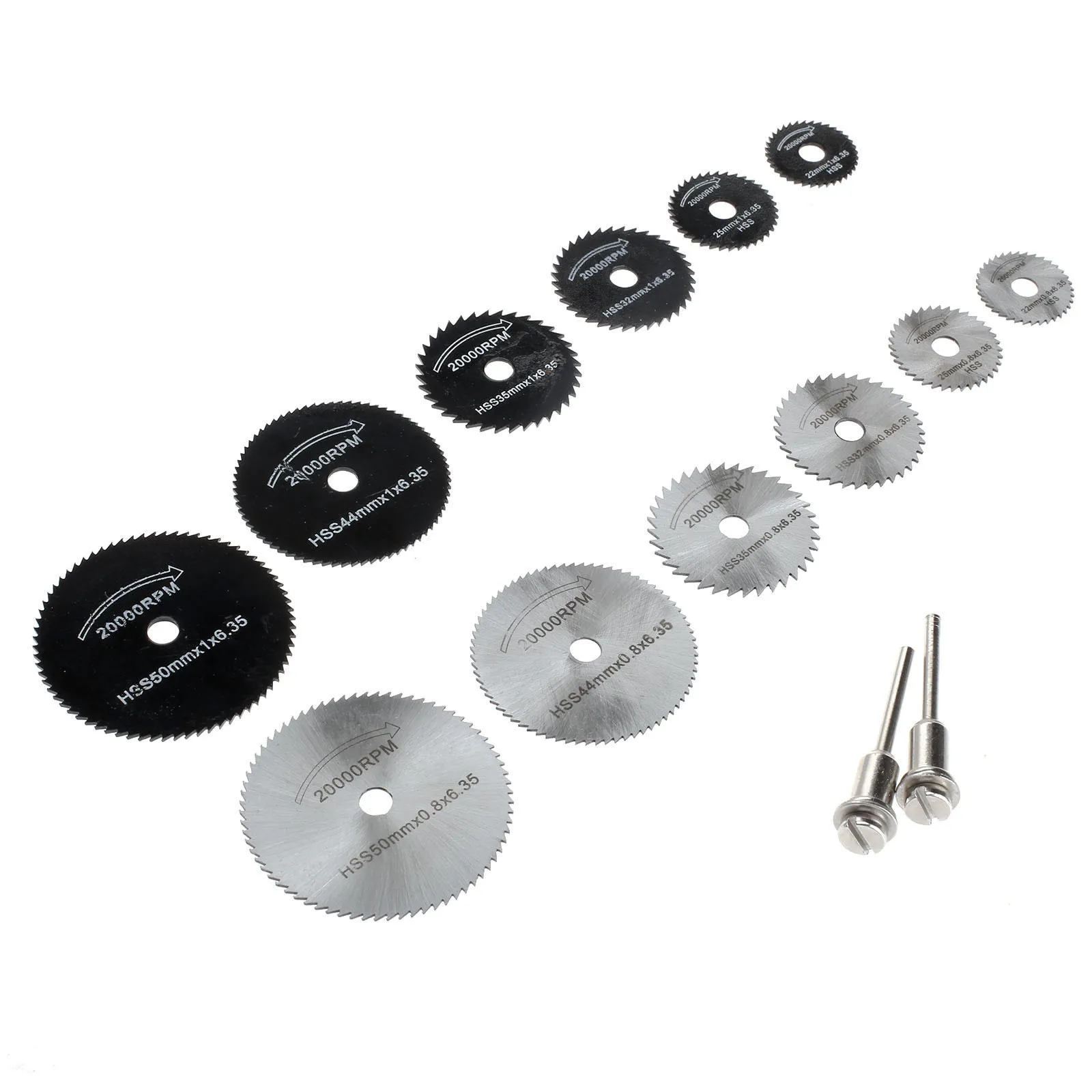 DRELD 14 шт. Dremel аксессуары HSS мини дисковые пилы для резки дерева диск шлифовальный круг Набор для вращающихся деревообрабатывающих инструментов