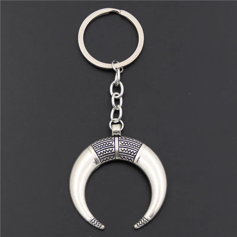 1 шт. серебряный цвет Ганеша Будда слон подвески корова рожок роза DIY мужские