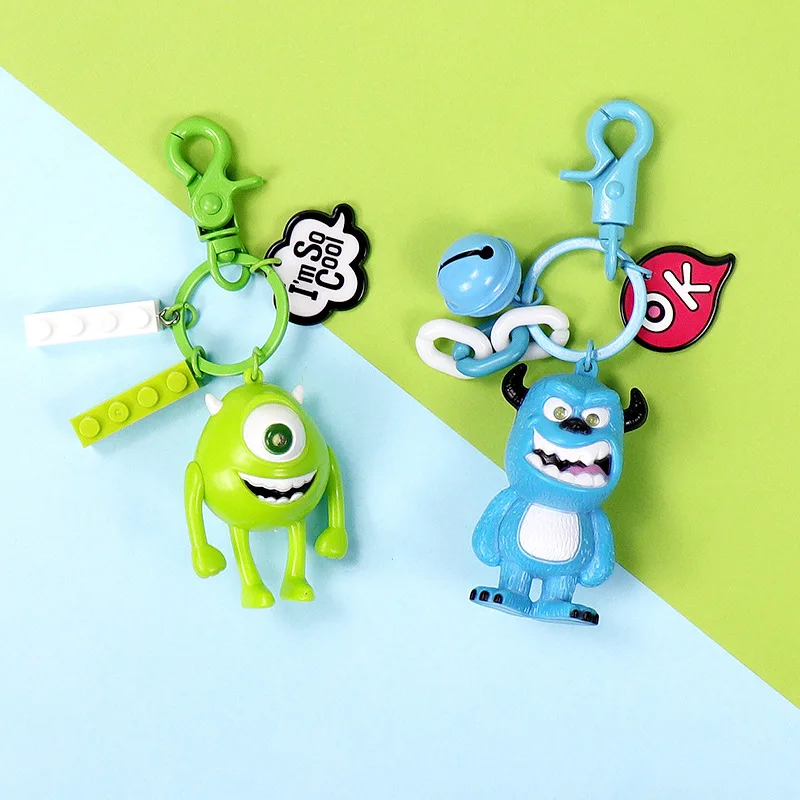 Брелок для ключей Cute Q Version Monster inc. monstrs Мик вазовский Салли экшн-фигурки модели