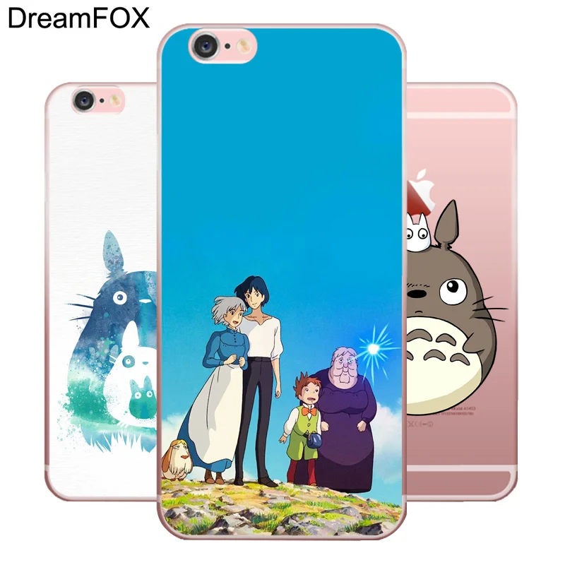 N446 Totoro умный Мягкий силиконовый чехол из ТПУ для Apple iPhone 11 Pro XR XS Max 8X7 6 6S Plus 5 5S SE 5C 4 4s