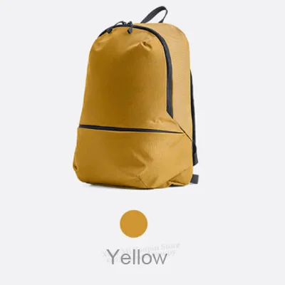 Yellow 5 цветов Xiaomi Mijia Youpin ZanJia рюкзак легкая серия маленькая сумка - Цвет: Yellow