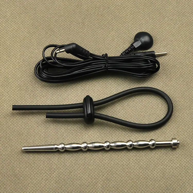 Пробка для пениса из нержавеющей стали 8 мм электрический/электрошок Анальная