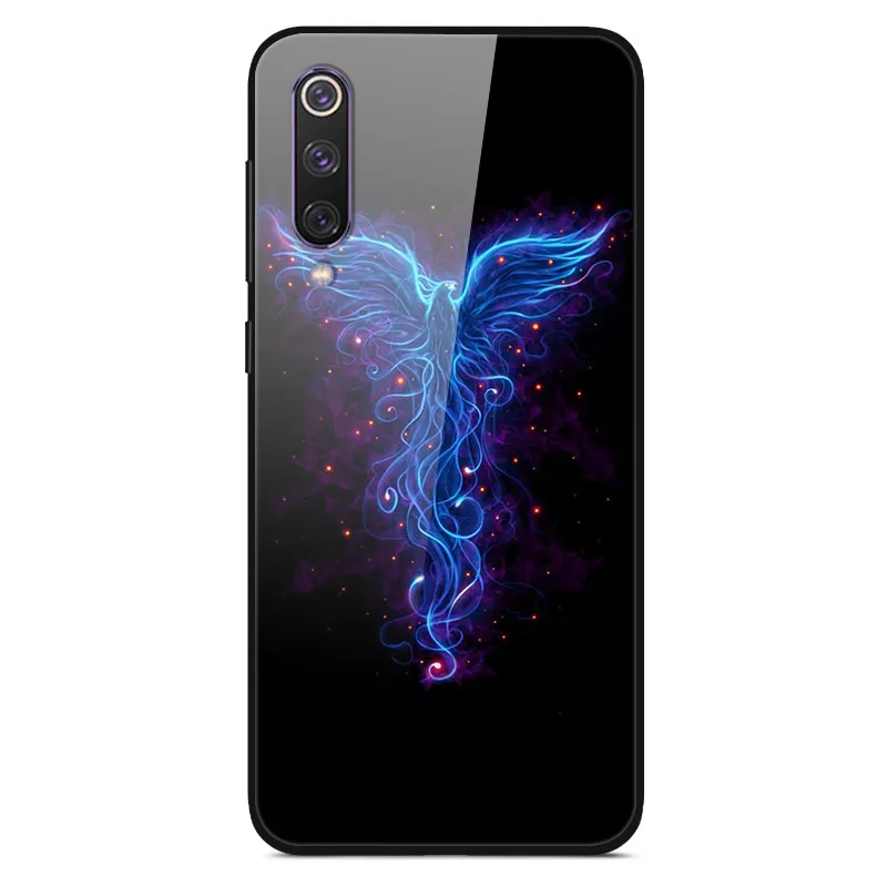 19 Чехол для Xiaomi mi 9 Lite glass mi 9 SE стеклянный силиконовый чехол для телефона для Xiaomi mi 9 SE чехол s для Xiaomi mi 9 T Pro 9 T Pro - Цвет: 19