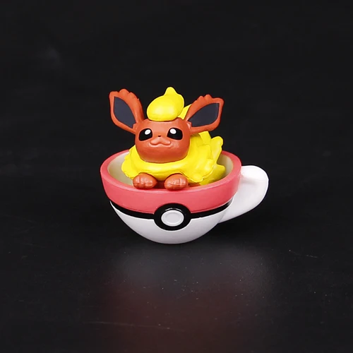 wanhuoyibu Takara Tomy Покемон 4 стиля ПВХ Аниме фигурки Пикачу Сквиртл Bulbasaur Cubone Мини мультфильм Модель Коллекция подарок - Цвет: wanhuoyibu