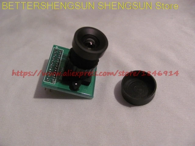 

Параметры модуля, цвет изображения отличается от OV7670/OV7725