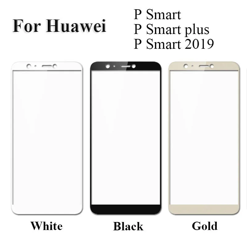 Защитное стекло для Huawei P smart plus 2019 закаленное полная защита экрана 9h пленка |
