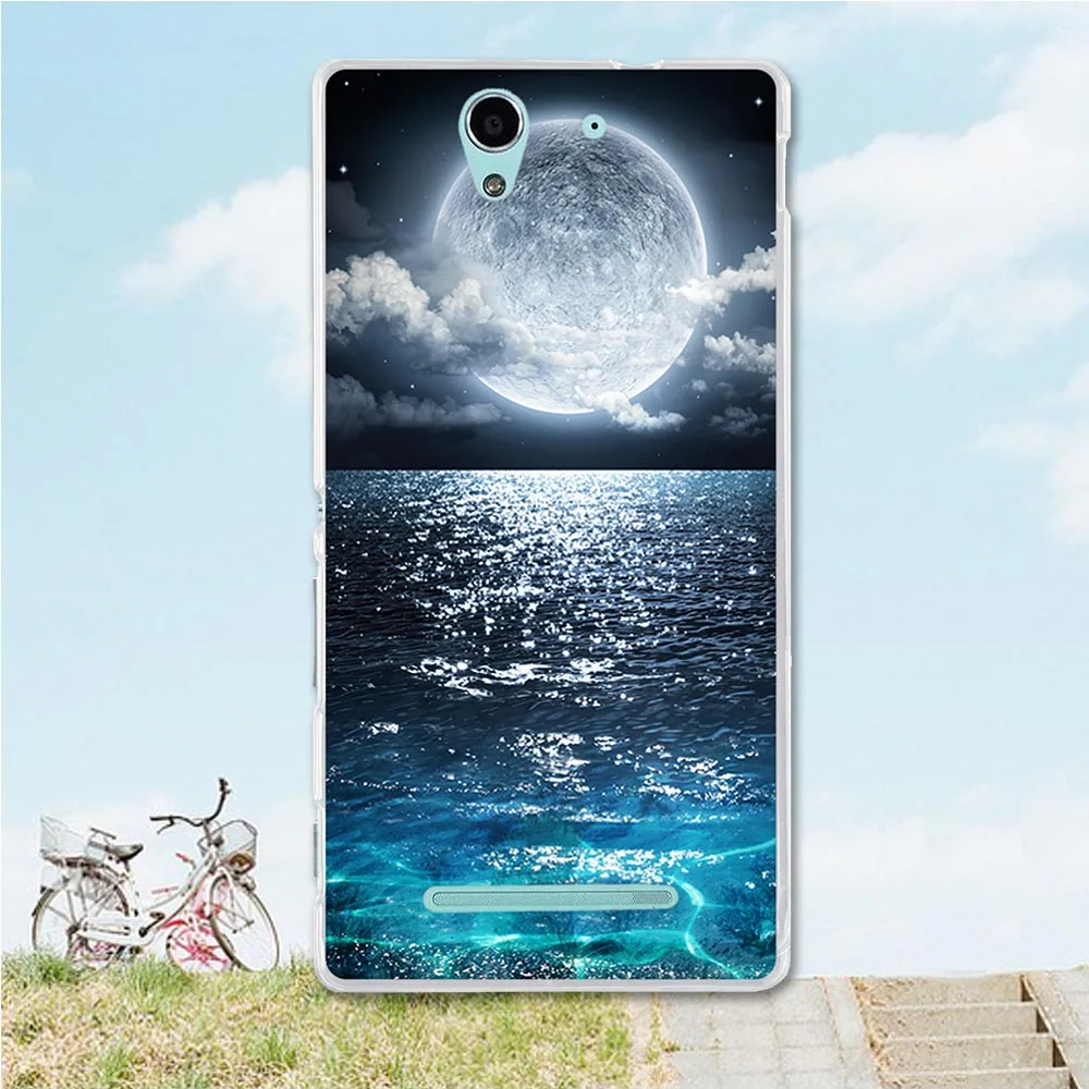 ТПУ мягкий чехол для флип sony Xperia C3 чехол для телефона D2533/C3 Dual D2502 coque fundas чехол с изображением животных для sony c3 - Цвет: 14
