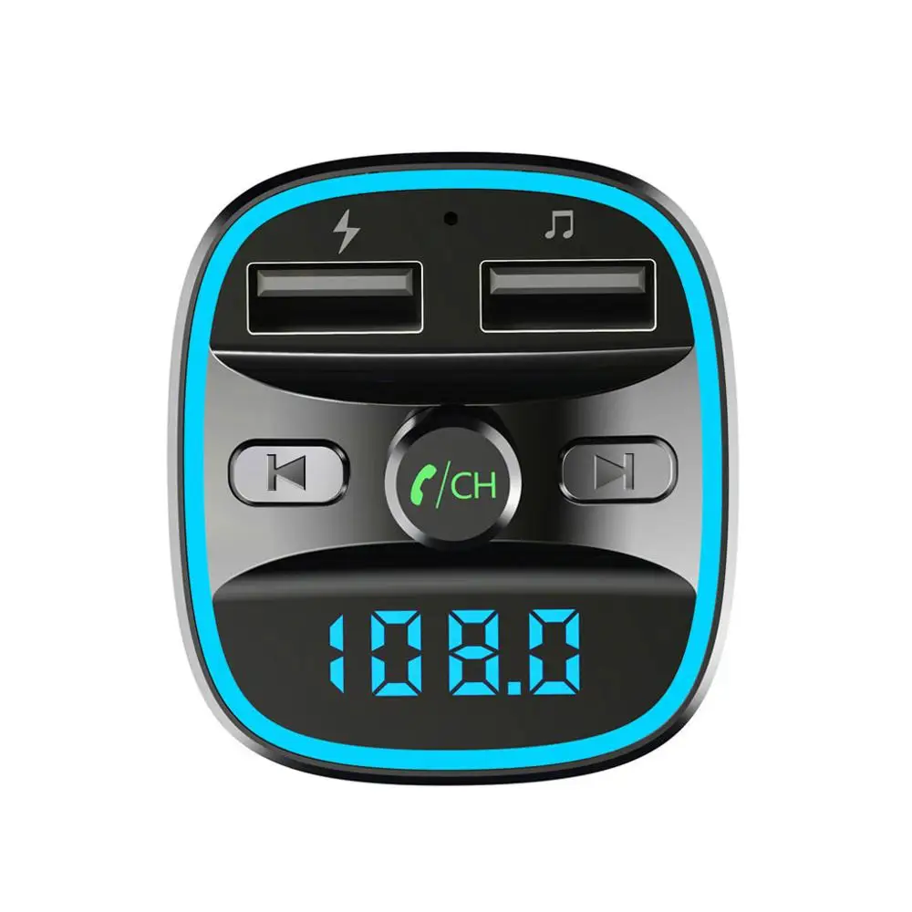 Беспроводной Bluetooth Автомобильный fm-передатчик USB зарядное устройство Mp3 без