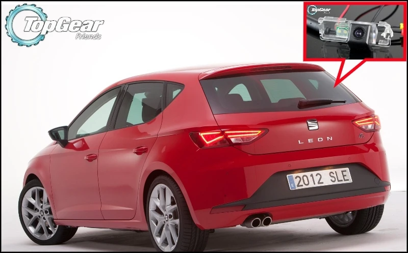 Автомобильная камера для SEAT Leon 1P 5F MK2 MK3 2006 ~ 2014 высококачественная заднего вида