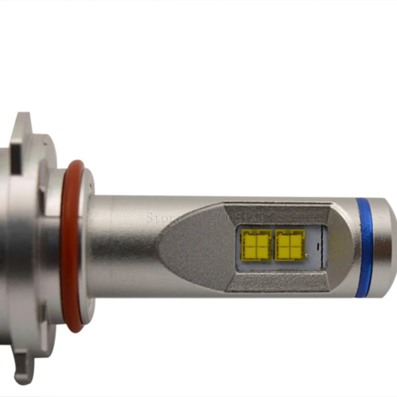 1 комплект 9012 HIR2 110 Вт 10400LM P6 СВЕТОДИОДНЫЙ фонарь LUMI светодиодный MZ 4SMD чип 3000 К 4300 К 5000 К 6000 К CANBUS НЕ щелкающая лампа для вождения 55 Вт